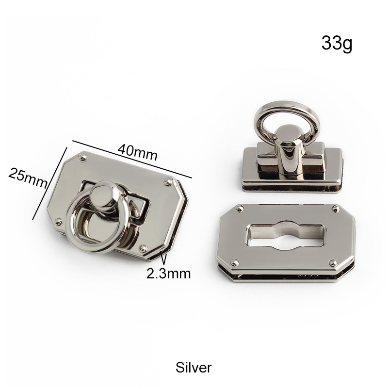 Style 3 Silver Lock