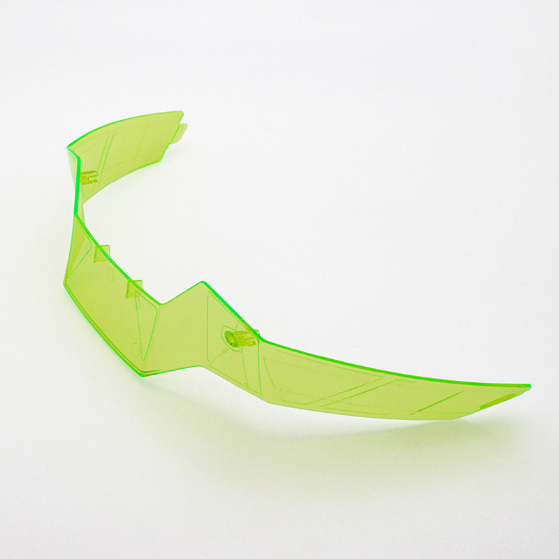 Helmet Modification Accessories Air Spoiler Applicable ICON Airflite Ghost Face Helmet Tail - Image 7