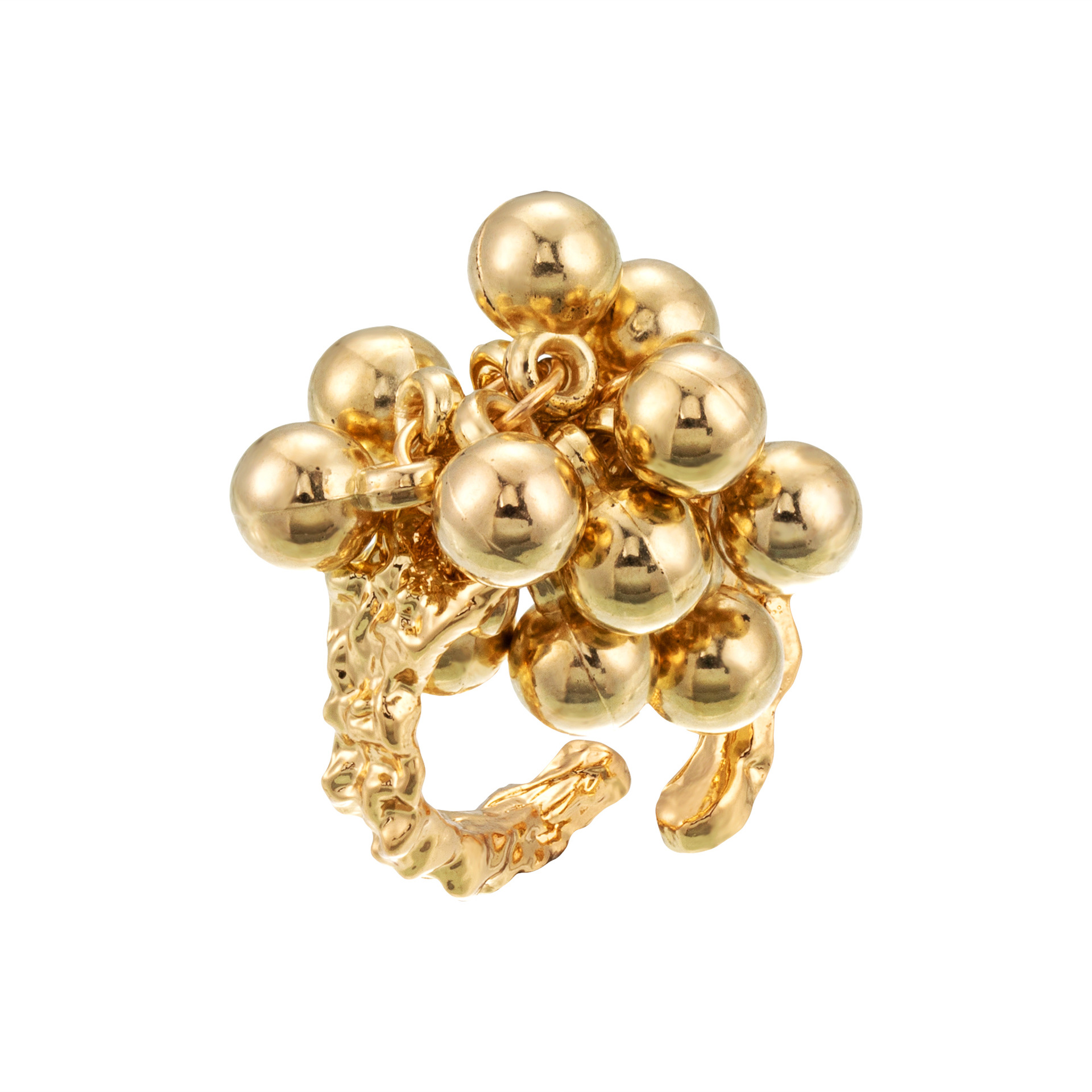 Five Petal Flower Stereo Flower Open Ring