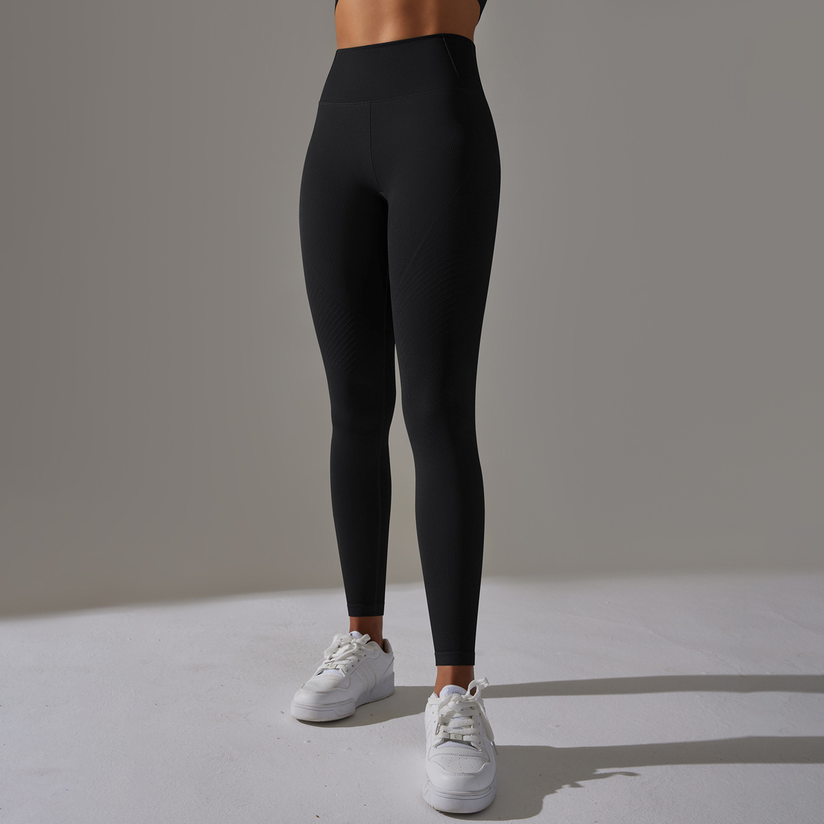 Seamless High Waist Yoga Pants Breathable Sports Quick-drying Workout Elastic Tight