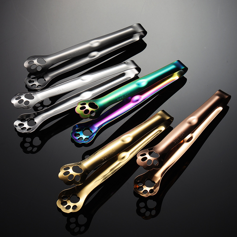 Stainless Steel Cat's Paw Modeling Food Clip