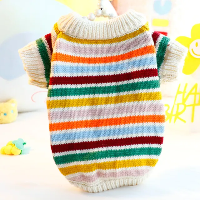 Dog Clothes Spring And Autumn Cute Sweet Sweater Color - Shop at LoveMi