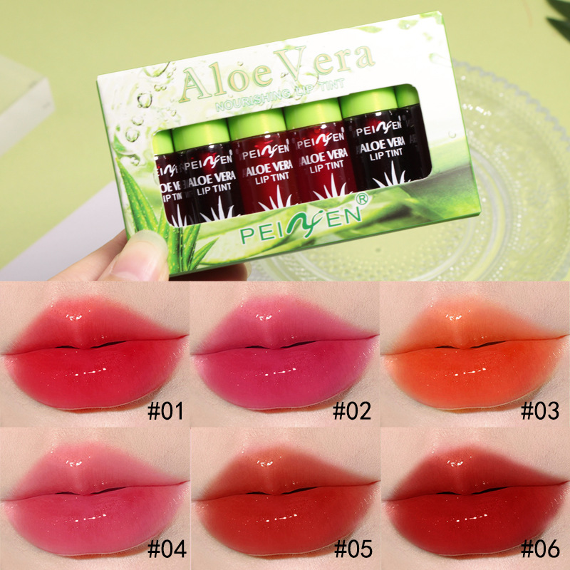 Longlasting Lip Gloss Nourishing Lipstick Water 4