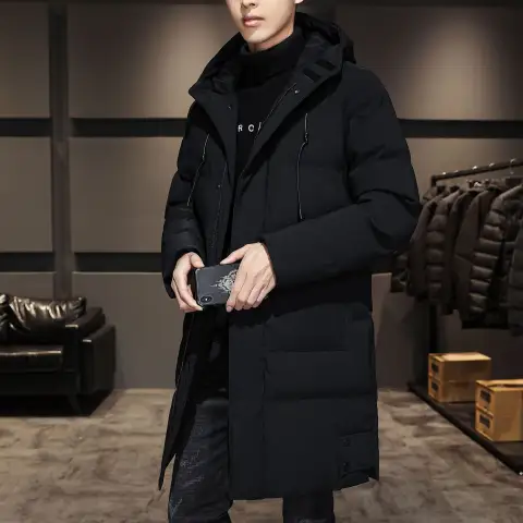 Fashionable and Handsome Thickened Work Clothes Cotton Coat Winter
