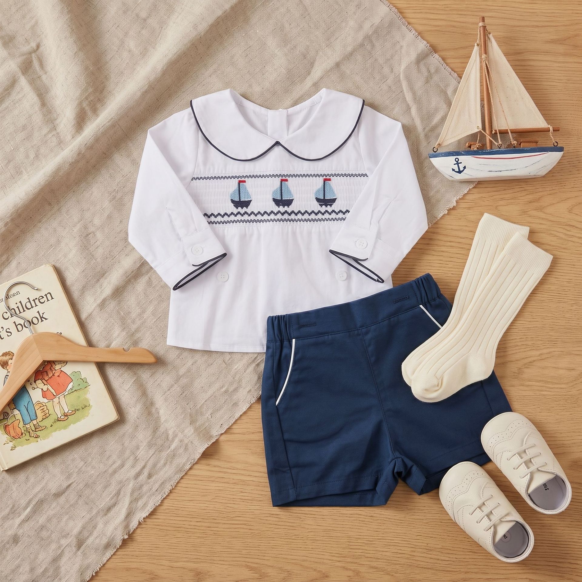 British-style Graduation Gown Childrens Set