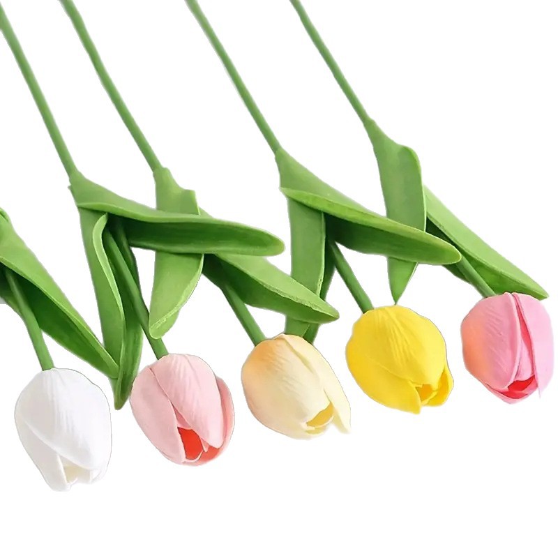 Home-style Hotel Wedding Photography Props Artificial Tulips