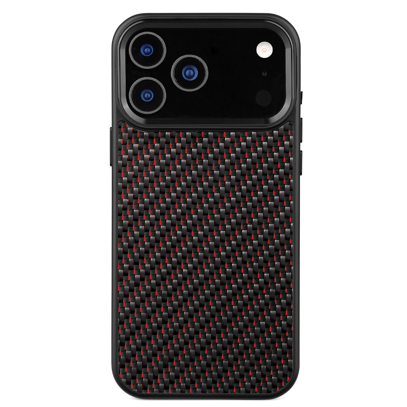 New Metal Frame Carbon Fiber Phone Shell