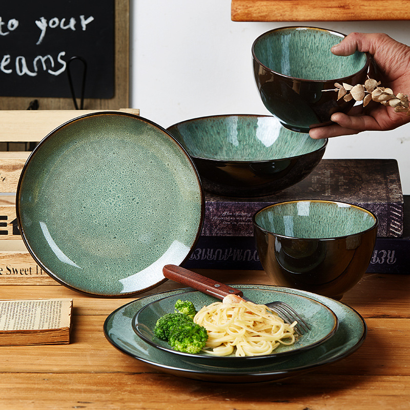 Ceramic Tableware Suit Household Minimalist Ceramic Bowl