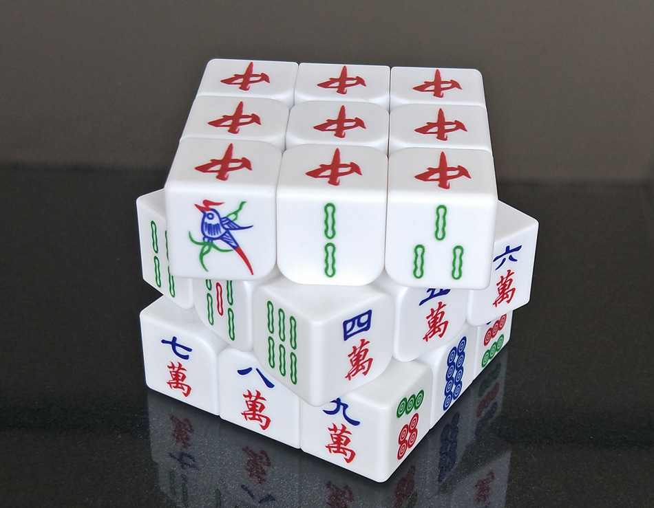 Large Rounded Mahjong Cube