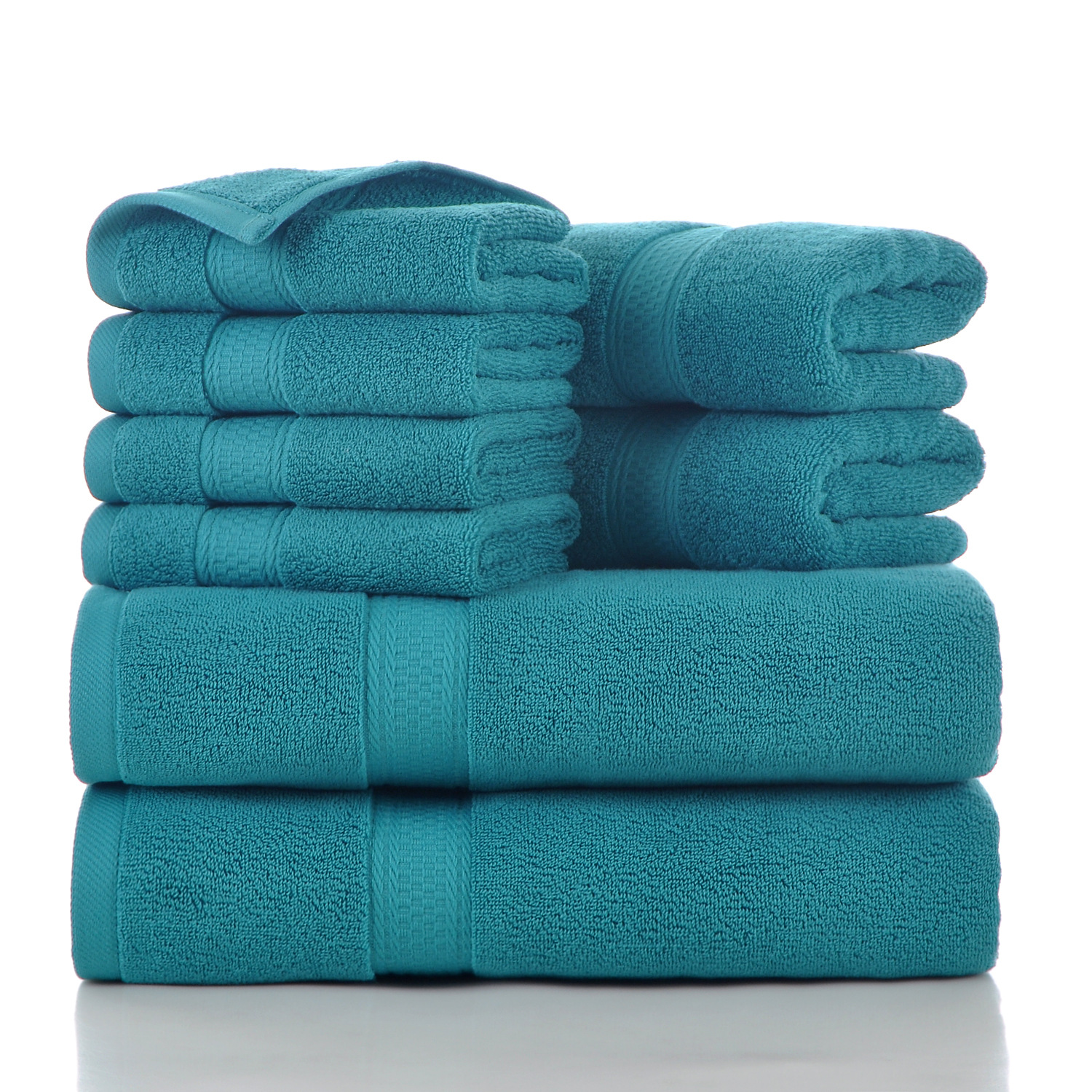 Household Towels Eight-piece Set Soft And Absorbent