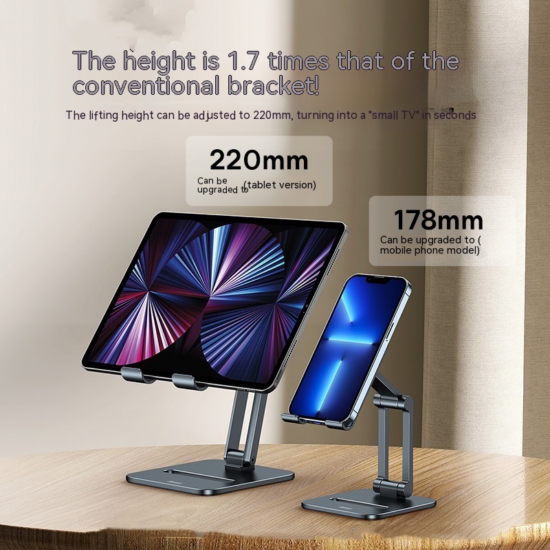 Metal Bracket Lazy Mobile Phone Tablet Folding Bracket - Image 8