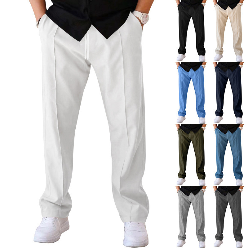 Men's Summer Loose Straight Exercise Casual Pants - Image 2