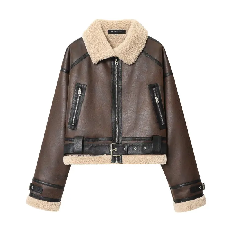 Women's Street Fashion Reversible Short Jacket