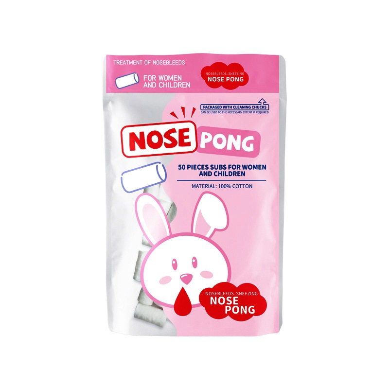 Nosebleeds, Runny Nose, And Nasal Congestion Cotton Swab Rolls For Children And Adults