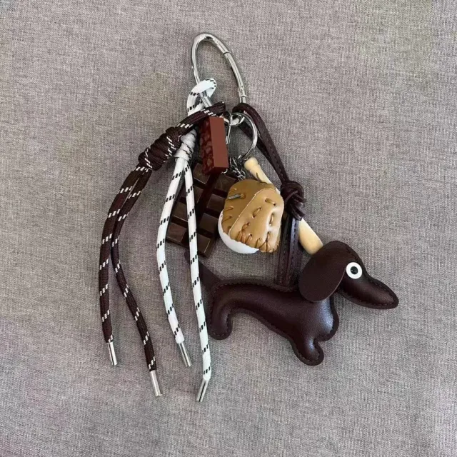 Handbag Pendant Sausage Dog Doll Keychain Sausage Dog Baseball - Shop at LoveMi