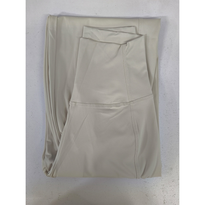 Yoga Pants Female High Waist Loose Wide Legs Greige - Shop at LoveMi