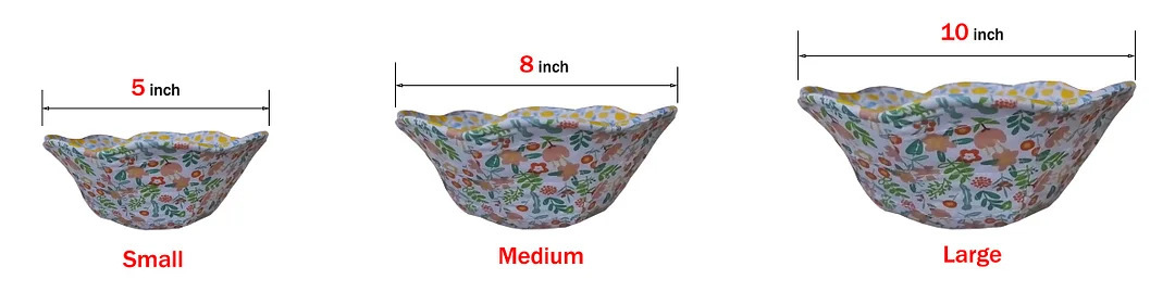 Title 3, Fabric Bowl Seam Template