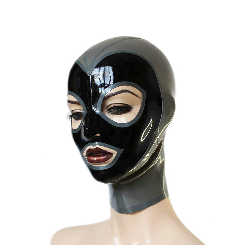 Title 4, Latex mask head cover face all-inclusive, offer...