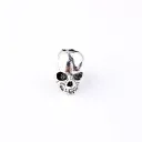 Antique Silver Skull