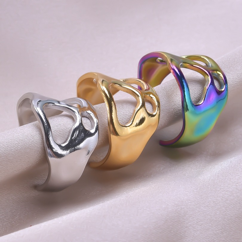 European And American Style Ring Women's Cold Wind Minority Simple