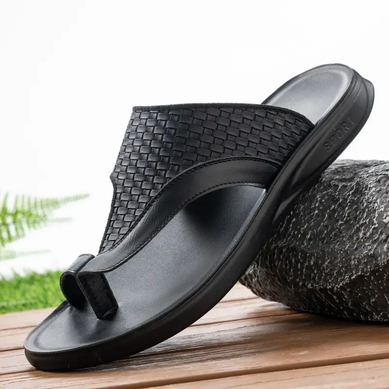Mens Woven Non-slip Breathable Outdoor Sandals
