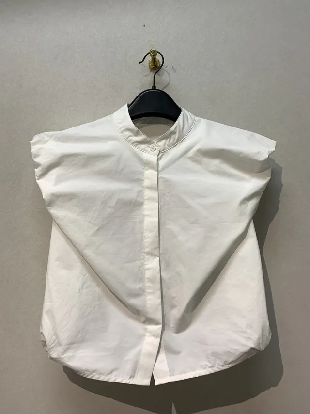 Old Money Style Retro Fashionable French Shirt Loose Profile Comfort And Casual Top White - Shop at LoveMi