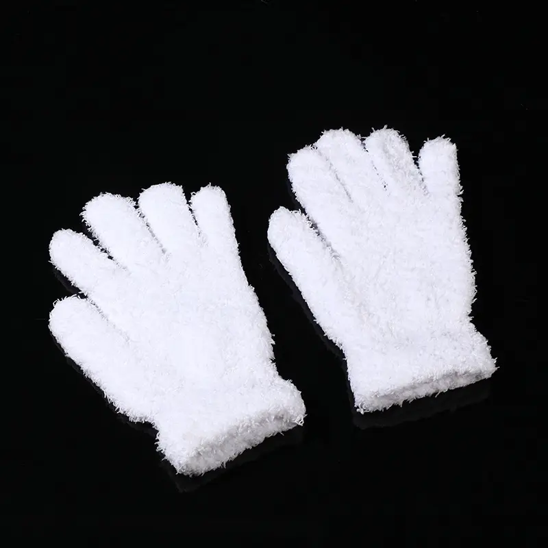 Crafts Wool Gloves Plate Walnut