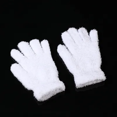 Crafts Wool Gloves Plate Walnut