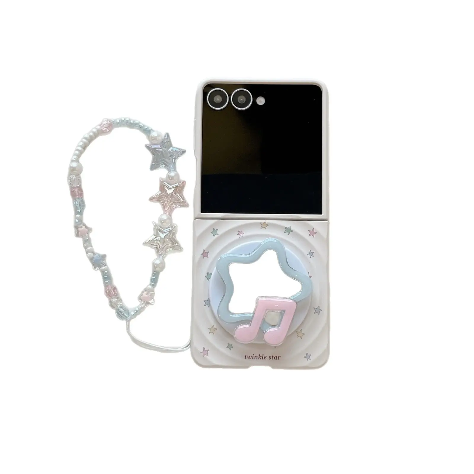Colorful Star Folding Magnetic Protective Case