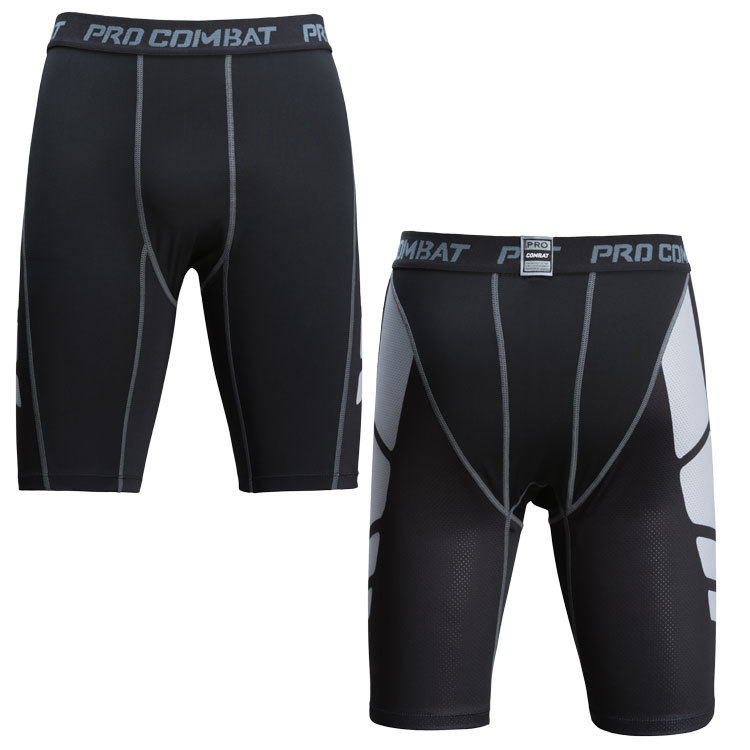 Title 1, Mens Sports Training Tights Shorts in Five Poi...