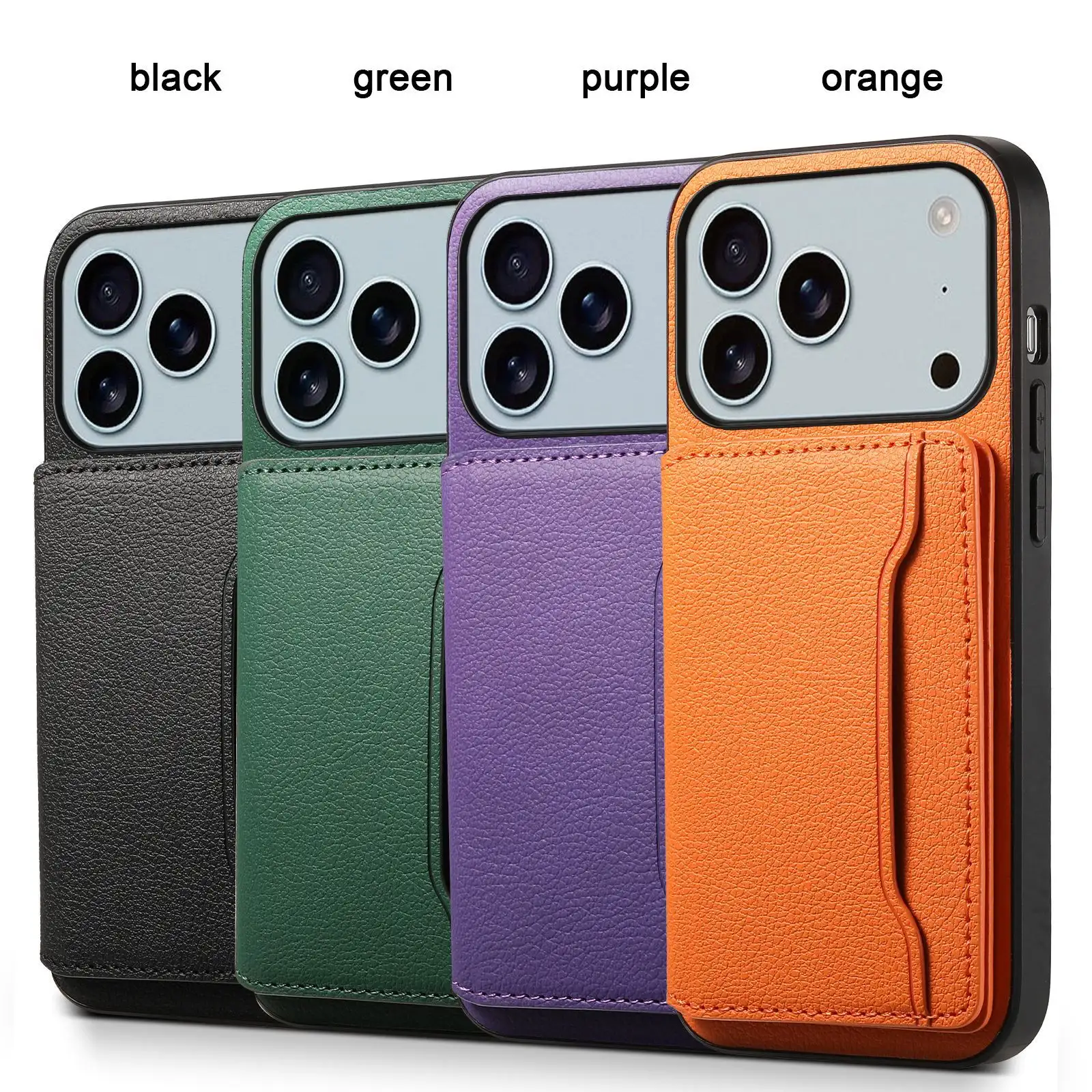 Phone Case With Card Slots Air Protective Cover