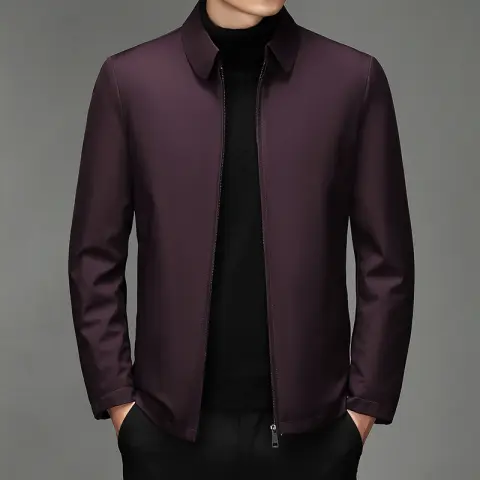 Men's Warm Thick Down Jacket Young and Middle-aged