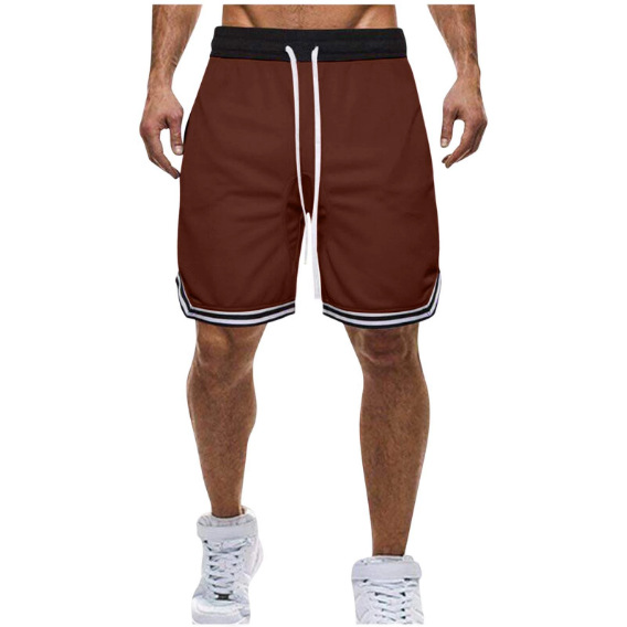 Mens Muscle-Building Fitness Running Training Sports Basketball Shorts