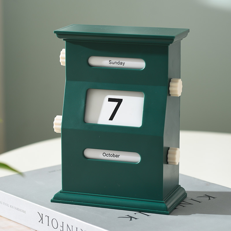 Retro Instagram-style Creative Desk Ornament Desk Calendar