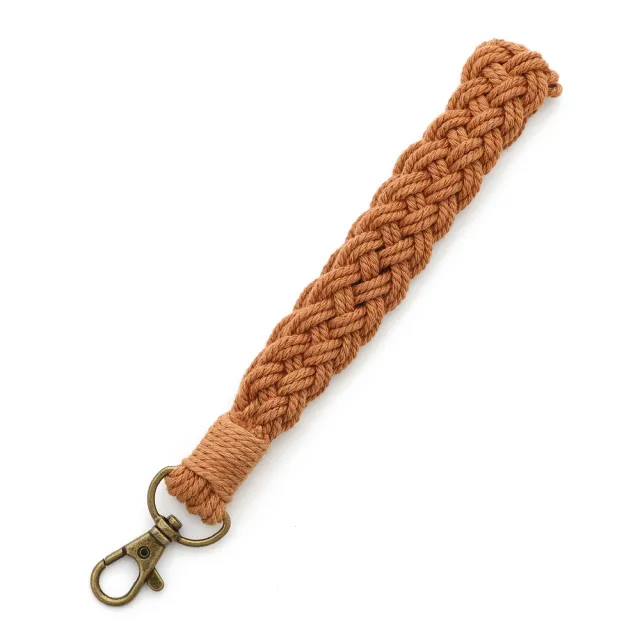 Bohemian Ethnic Style Lanyard Hand woven Brown - Shop at LoveMi