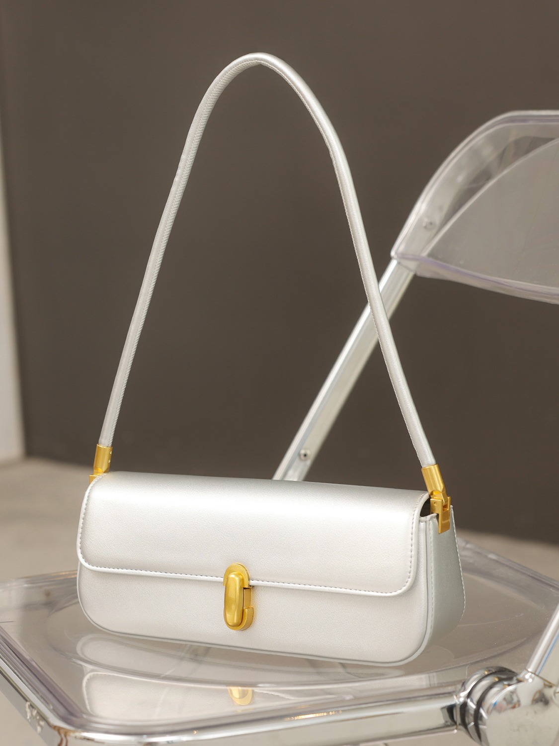 Sac rabat chic underarm — Compact, multi-coloris 2