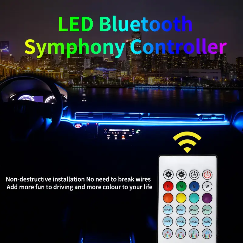 Car Central Control Ambience Light