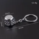 X 103 Dice Keychain