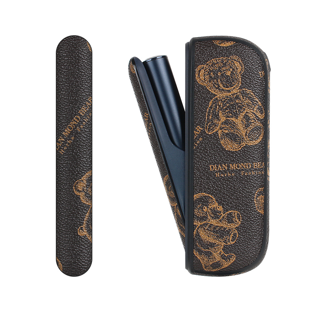 Anti fall Protective Decorative Brown Bear Case Cover Dark Brown - Shop at LoveMi