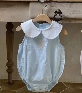 Light Blue Romper