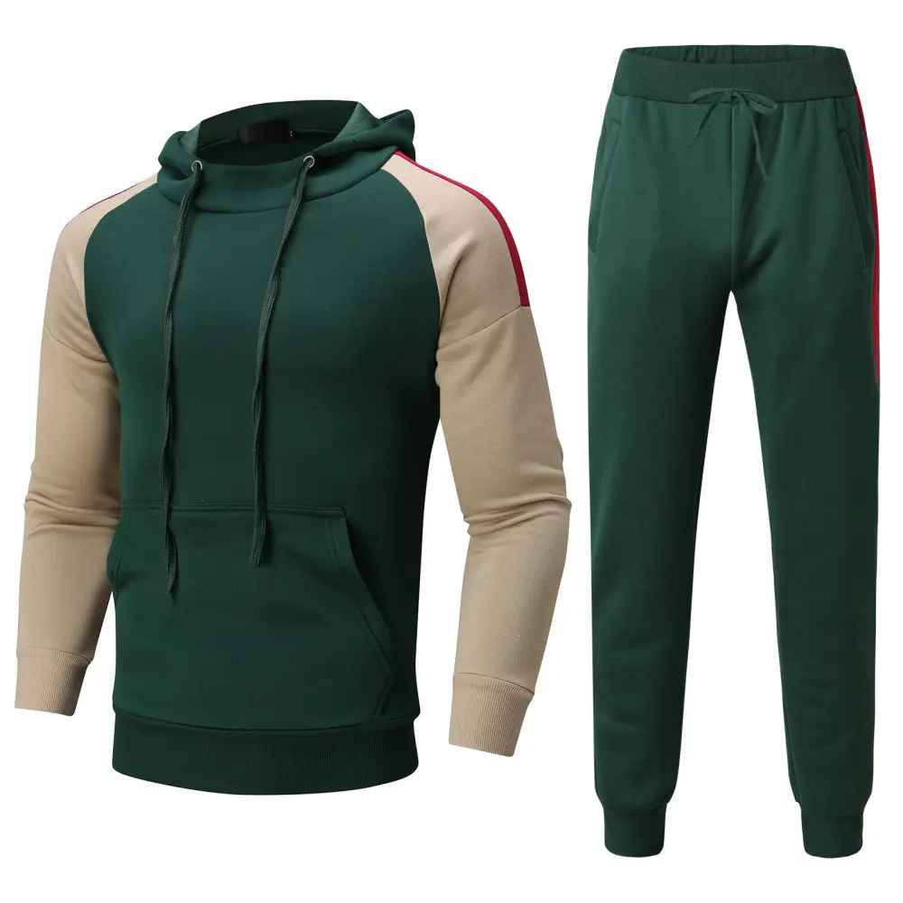 Men's Sport Color-blocked Sweatshirt Casual
