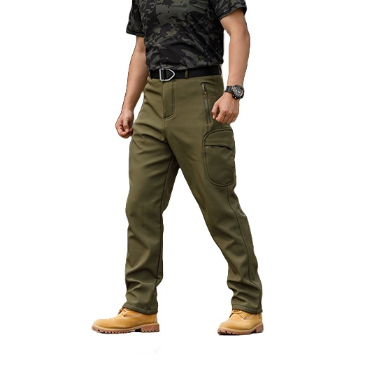Outdoor Hiking Fleece-Lined Warm Casual Multi-Functional Waterproof And Wear-Resistant Workwear Tactical Pants 88be33aa 0c7f 4bef 8442 E40f0a38a621