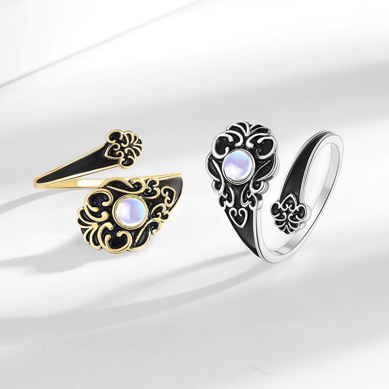 Retro Old Love Opal Ring For Women