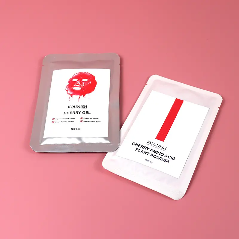Cherry Flower Seaweed Mask Hydrating Jelly Glue