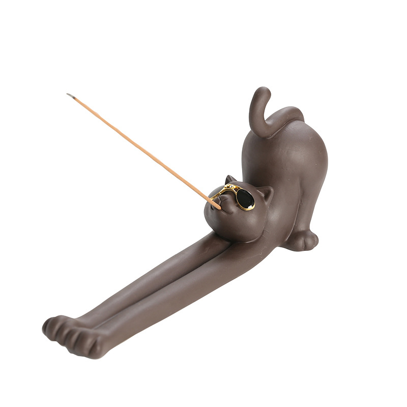 Creative Frog Rabbit Kangaroo Kitten Incense Burner Incense Holder Incense Burner - Image 8