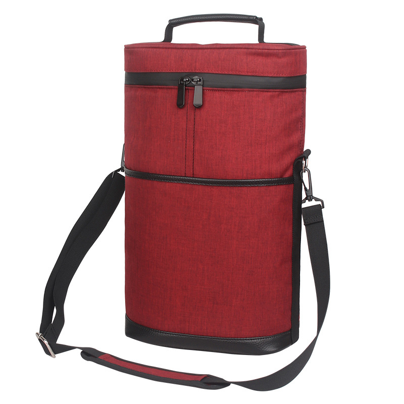 Outdoor Oxford Cloth Portable Round Barrel Ice Pack