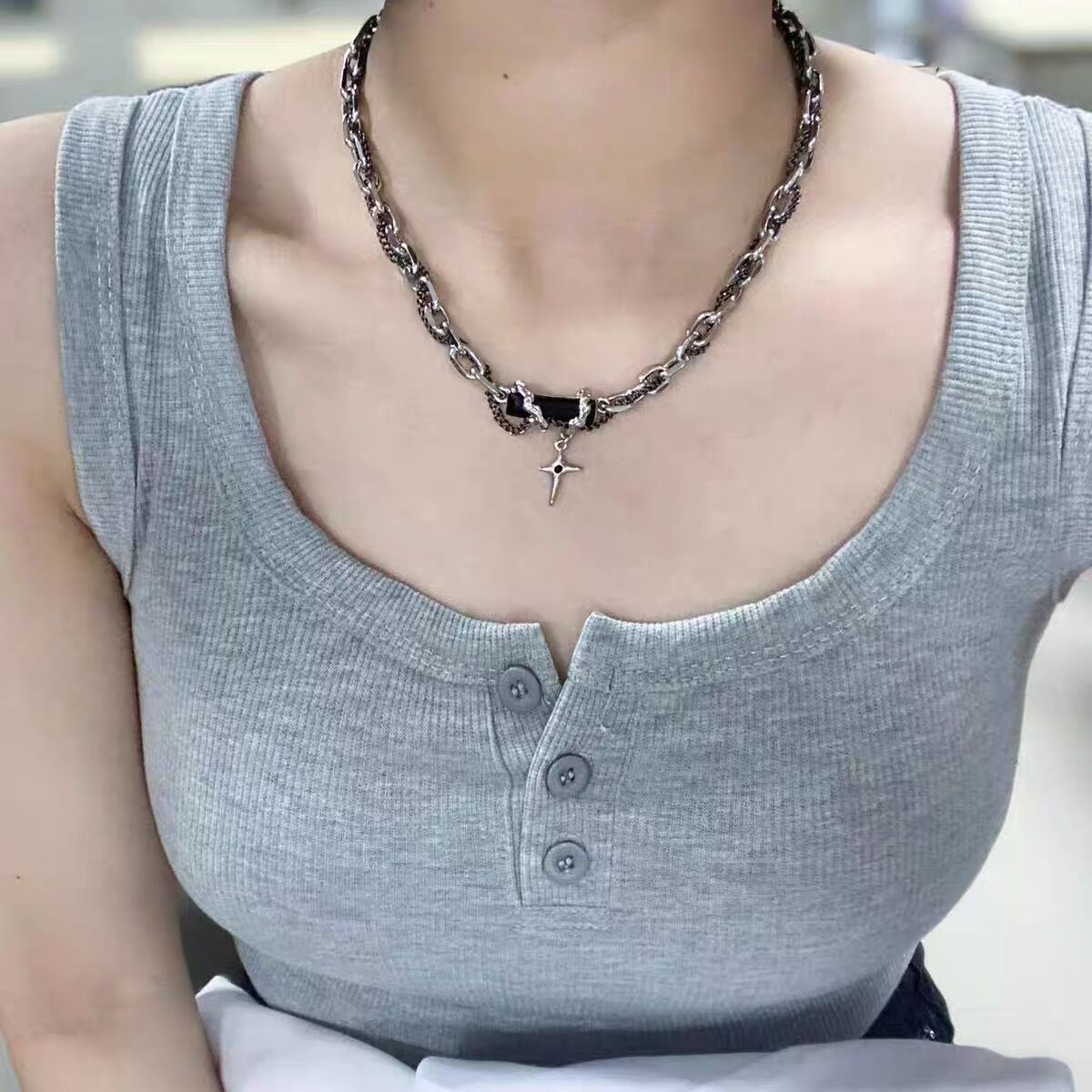 Womens Minimalist Star Bracelet Trendy