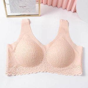 Title 7, Ice silk gathered bra women