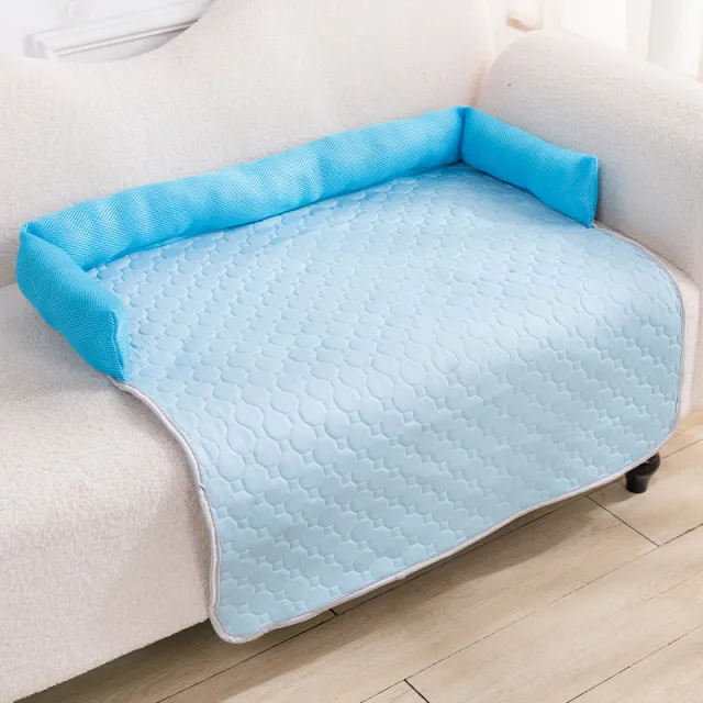 Pet Sofa Cushion Dog Cat Cushion Blue - Shop at LoveMi