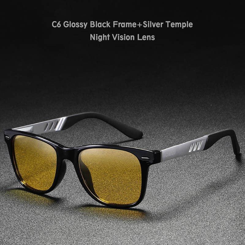 Polarized Metal Beach Vacation Glasses Color-changing Night Vision - Image 5